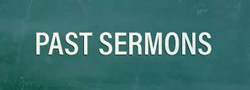 past sermons, online sermons
