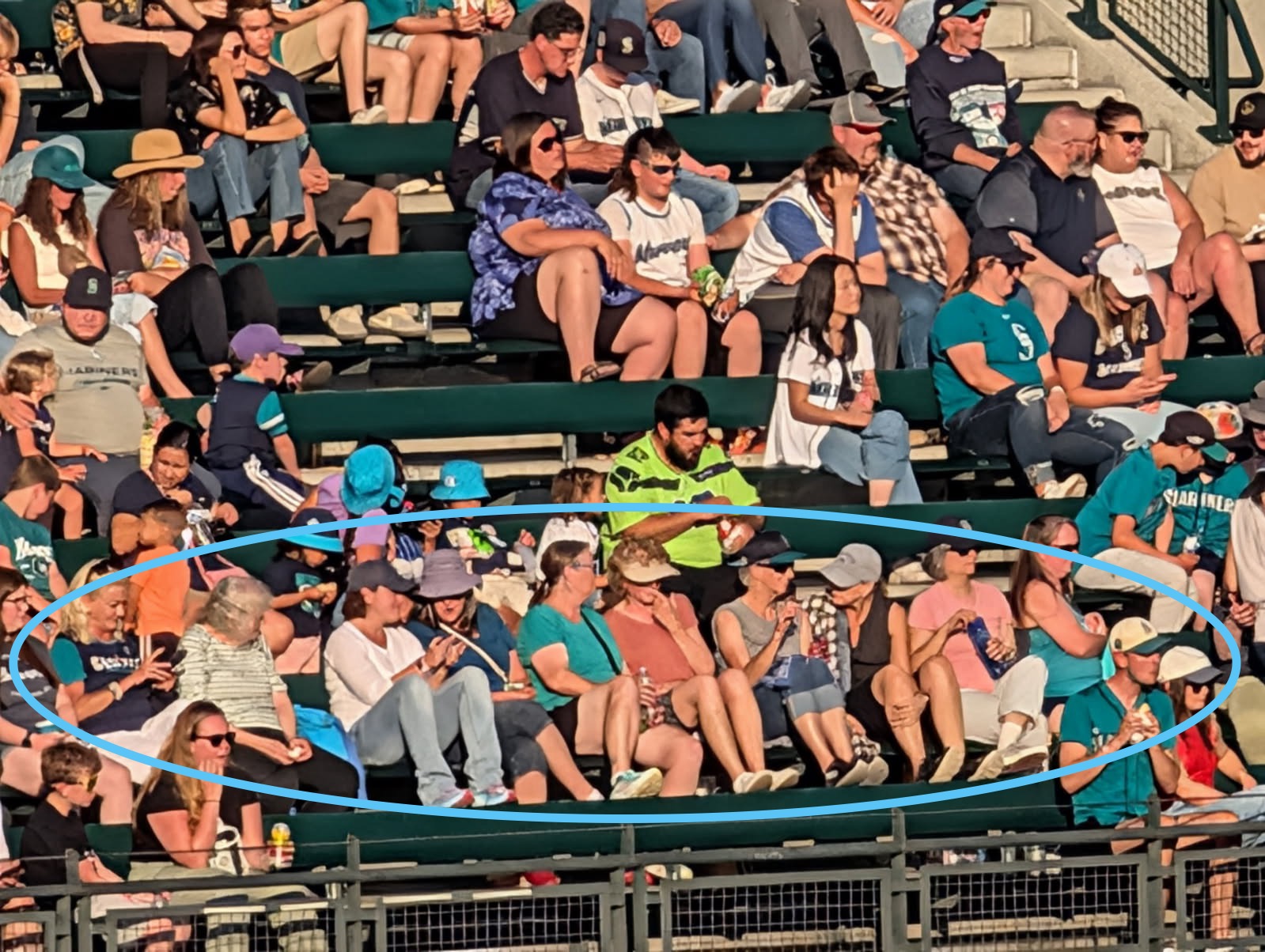July 2025, NW Women at Mariners Game
