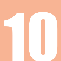 number 10 graphic