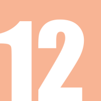 number 12 graphic
