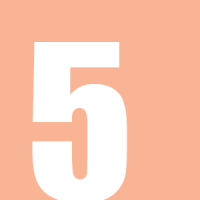 number 5 graphic