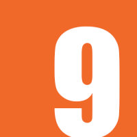 number 9 graphic